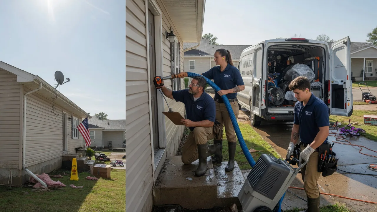 Ceiling Water Damage Restoration in Stockdale, TX near me