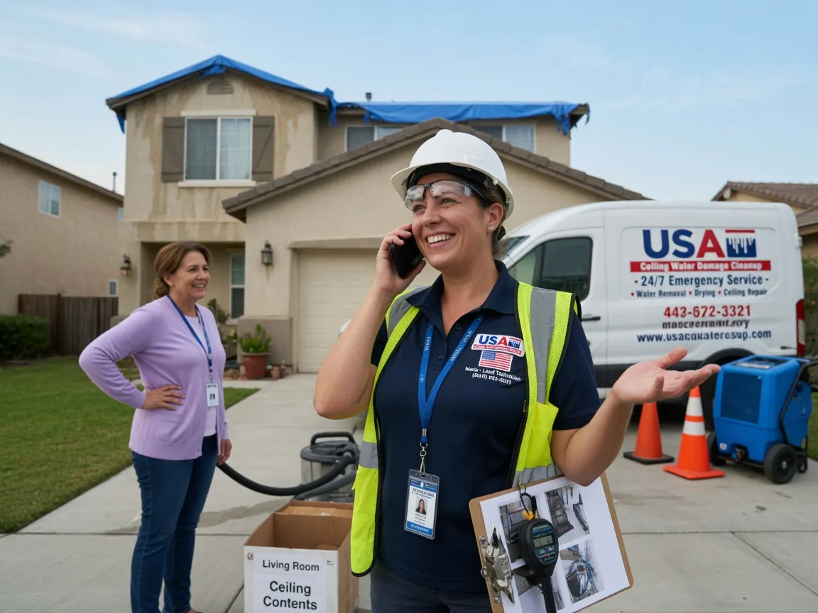 Ceiling Water Damage Restoration Stockdale, TX FAQs